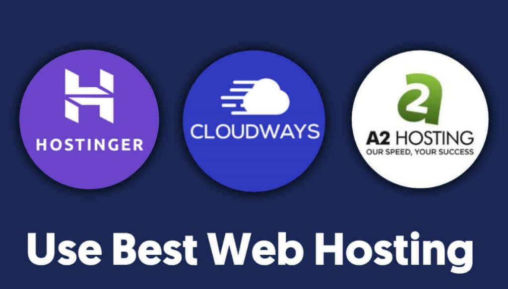 Use fast Web Hosting