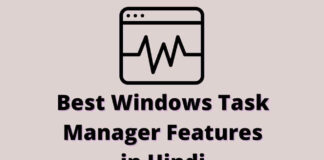 Best Windows Task Manager Features in Hindi Task Manager
