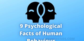 9 Psychological Fact of Human Behaviour Psychological Facts