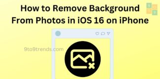 How to Remove Background From Photos in iOS 16 on iPhone Remove Background From Photos