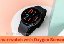Smartwatch with Oxygen Sensor