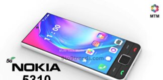 Nokia 5310 5G XpressMusic Price, Release Date, Features, Camera, Battery Nokia 5310 5G