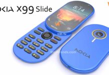 Nokia x99 Slide