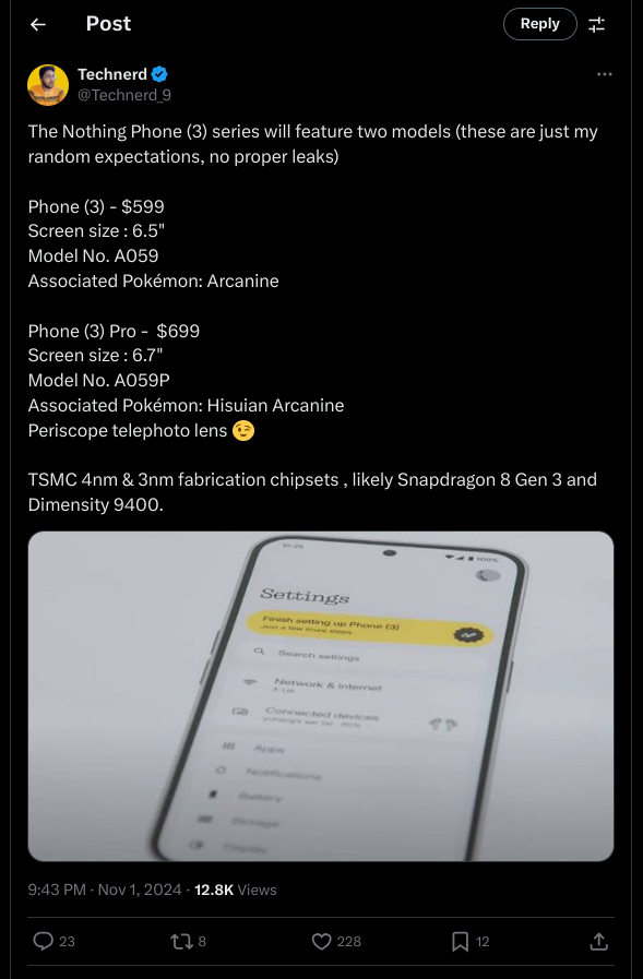 Nothing Phone 3