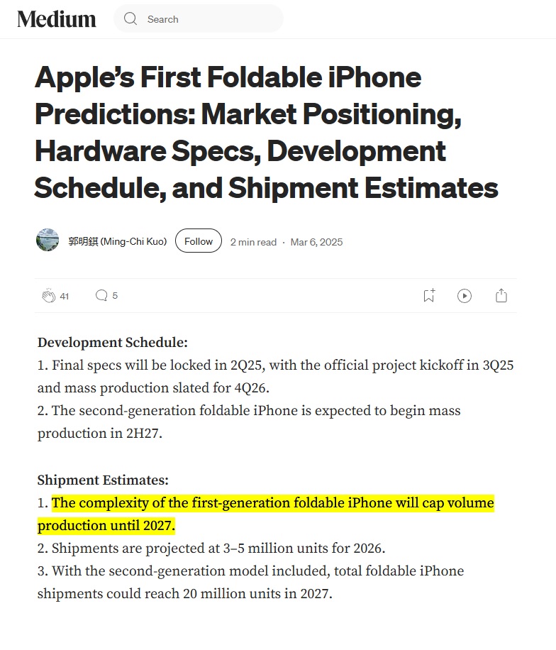 iPhone Fold