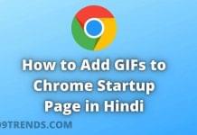 How to Add GIFs to Chrome Startup Page in Hindi Chrome Startup Page