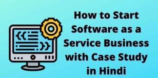 How to Start Software as a Service (Saas) Business with Case Study in Hindi Software as a Service
